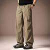High-end American Outdoor Charging Straight Paratrooper Pants Men's Summer Thin Loose Tooling Versatile Casual Pants Men