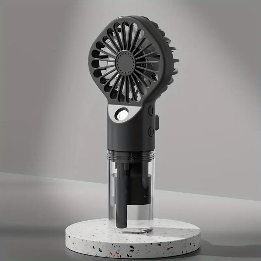 Xiaomi Portable Rechargeable Handheld Spray Fan - USB Rechargeable Mini Humidifier Fan, Suitable for Travel and Outdoor Use