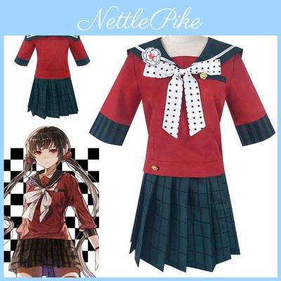 Maki Harukawa Danganronpa School Uniform Cosplay Costume Jacket Skirt Outfit Set