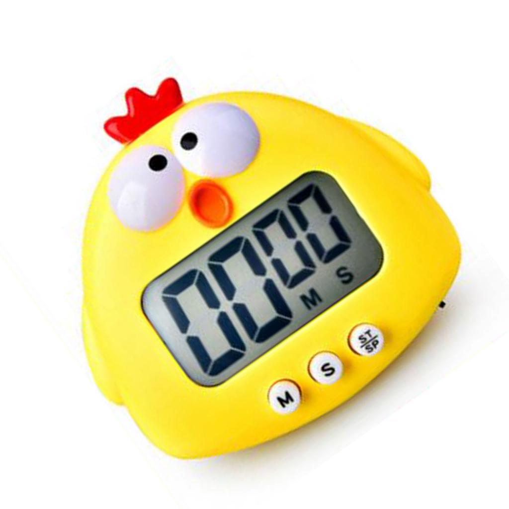 Réveil Timer   Horloge Numérique Minuteur de Cuisine Minuteurs de Cuisson pour Ménage Étudiants