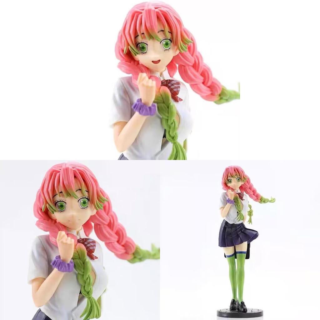 Demon Slayer Kimetsu No Yaiba Kanroji Mitsuri Pvc Figure Collectible Model For Fans And Decor