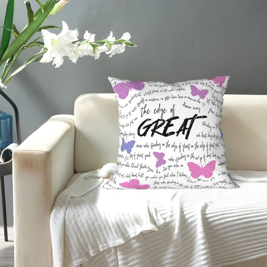 Edge Of Great Julie And The Phantoms Square Pillowcase Pillow Cover Cushion Decor Comfort Throw Pillow for Home Car