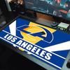 Los Angeles Rams Farbiges Mauspads Großes Gaming-Tischkissen Rutschfestes Laptop-Tablet Großes Mauspads XXL Matte Mini-PC-Spielmatte Mit Verriegeltem Rand