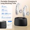 Hearing Aids for Seniors, Hearing Aids Rechargeable with Noise Cancelling and Volume Control, Hearing Amplifier for Adults Hearing Loss, Portable