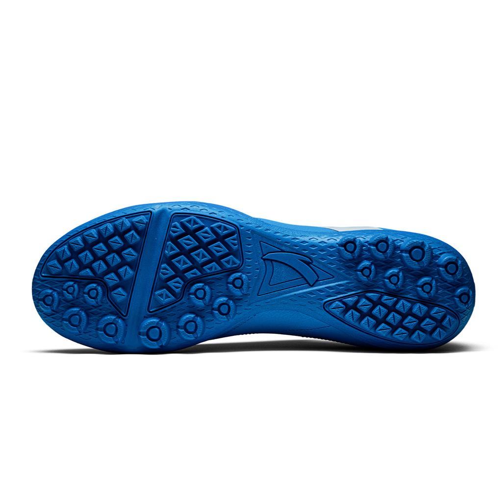 Anta Breaking Through Lite Fluorescent Trendy Spiked Training Football Shoes Men Football Shoes Fluorescent-Blue Paper-White 912632201-4