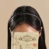 Hairband Daily Hairband Angel Shushu Matte Wave Set Black Gray