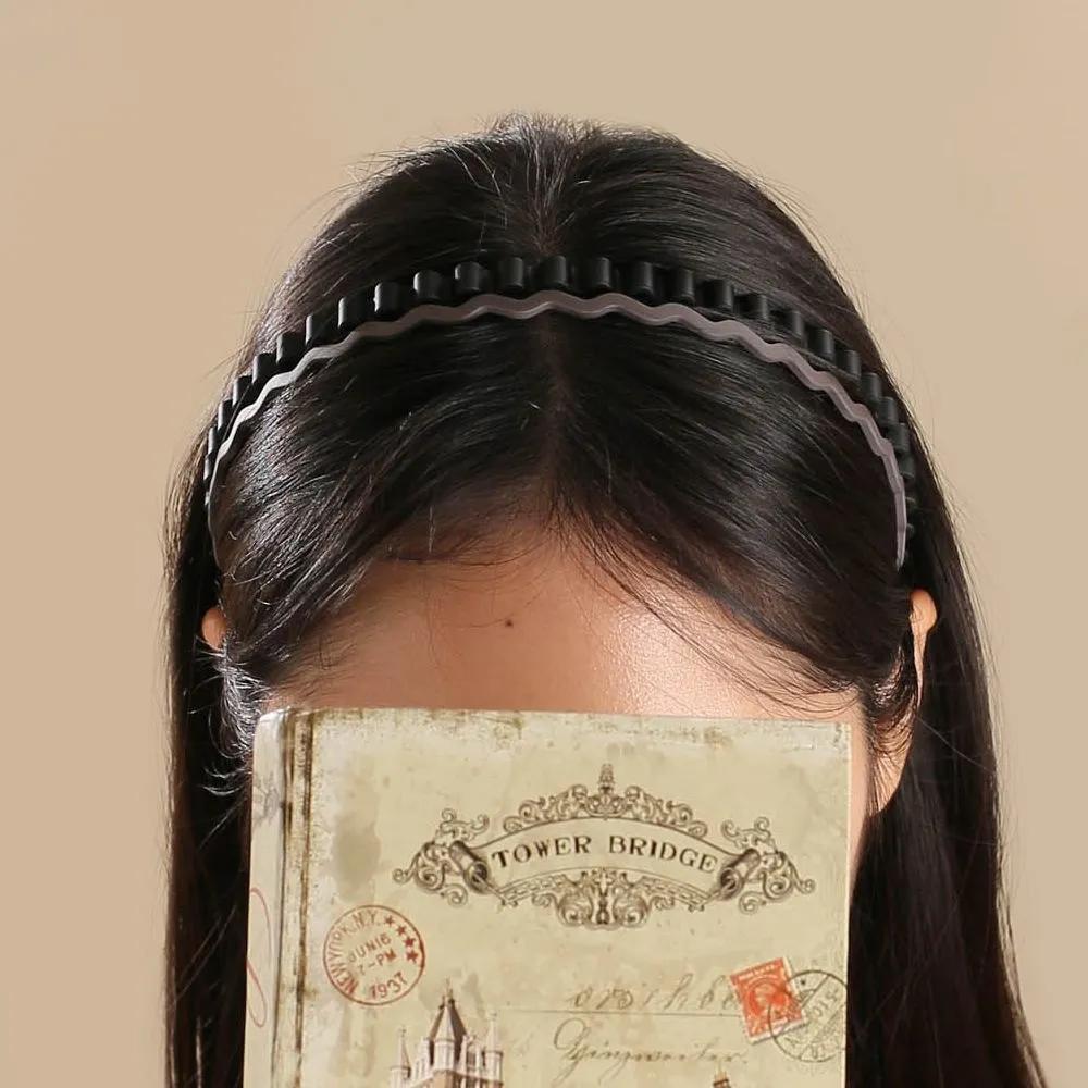 Hairband Daily Hairband Angel Shushu Matte Wave Set Black Gray