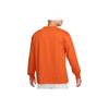 Nike Letter Print Loose Long Sleeve Crew Neck Sweatshirt Men Tops Orange DR7754-893