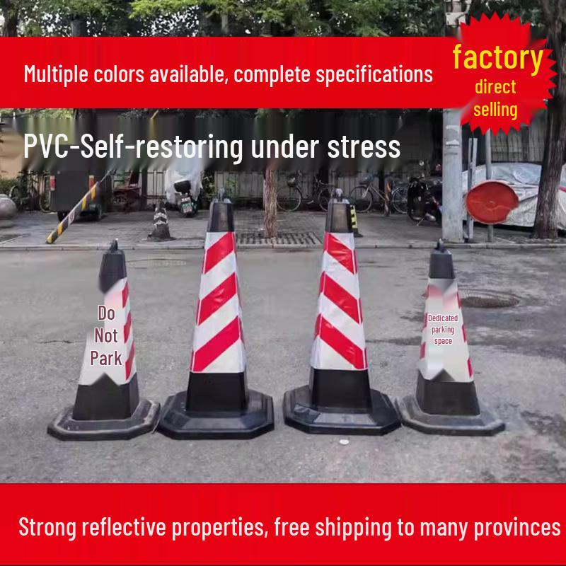 No Parking Zone Reflective Warning Cone