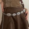 Flower Bohemian Style Waistband Jeans Decor Ethnic Style Belt Metal Waist Chain  Beach Accessories