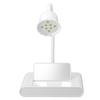UV Light Gel Nails 8 LED 20W 360 Degree Adjustable Angle 60S Timing Desk Lamp for Nail Gel Curing with Mirror Plug in