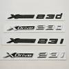 BMW X1 X2 X3 XDrive 23i 23d 3D ABS Car Styling Logo Emblems Rear Trunk Badge Side Fender Decals Exterior Accessories yq2