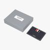 Thom Browne Pebble Grain Stitch Three Stripe Card Wallet Uaw067a 00198 415