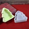 DIY Xmas Plate Ornament Mold Multi-purpose Epoxy Resin Plaster Wax Mold  Beginner Friendly