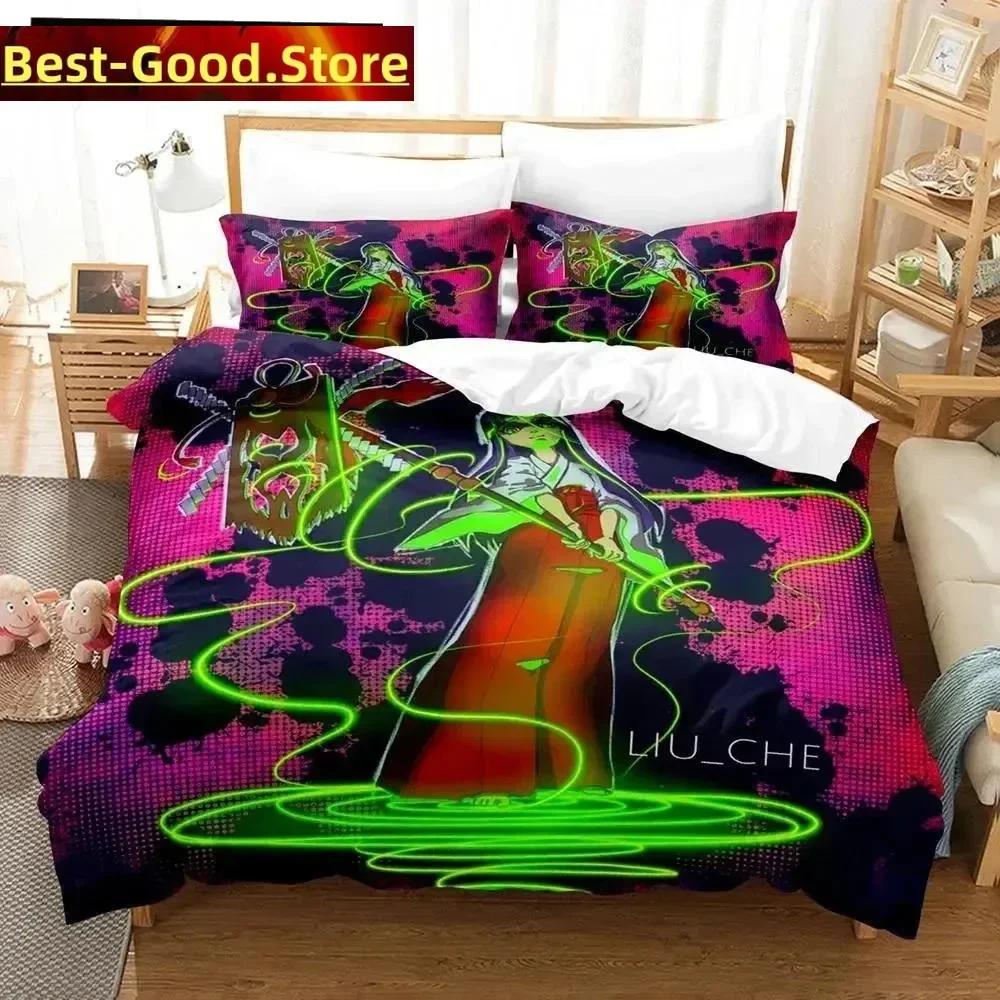 3D Anime Higurashi When They Cry Beding Set Printed Bed Linen Set With Pilowcase Bed Soft Duvet Cover Single Double Quen Super King-Sized Dimensionsd