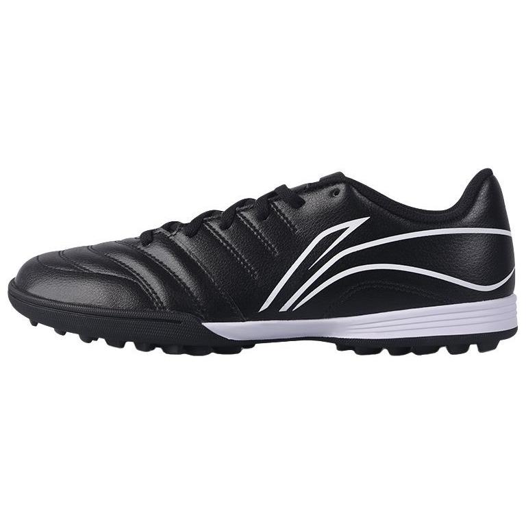 

Li-Ning Comfortable Versatile Mg Tf Artificial Turf Shock Absorption Non-Slip Football Shoes Men Football Shoes Black White TSTU039-1 39