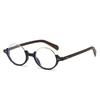 Round Half-Frame Anti-Blue Glasses, Nerd Glasses Frame, Women'S Literary Glasses, Sunglasses Tide