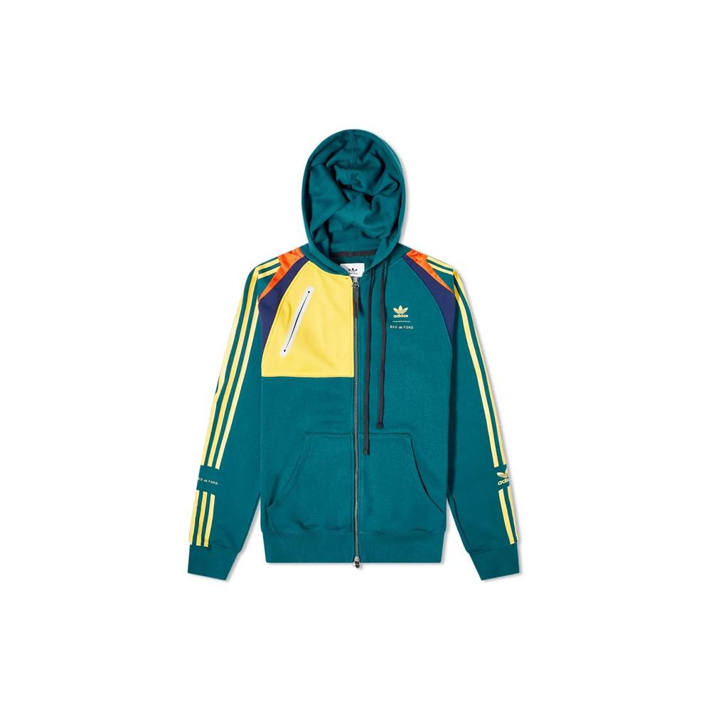 adidas originals x BED J.W. FORD ZIP HOODY Men s Hoody Green FS3760 XS