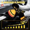 Cordless Automotive Polisher 8 Variable Speed 5000RPM for Automotive Detailing Polishing Waxing Fit for Dewalt 20V Battery (No Battery)