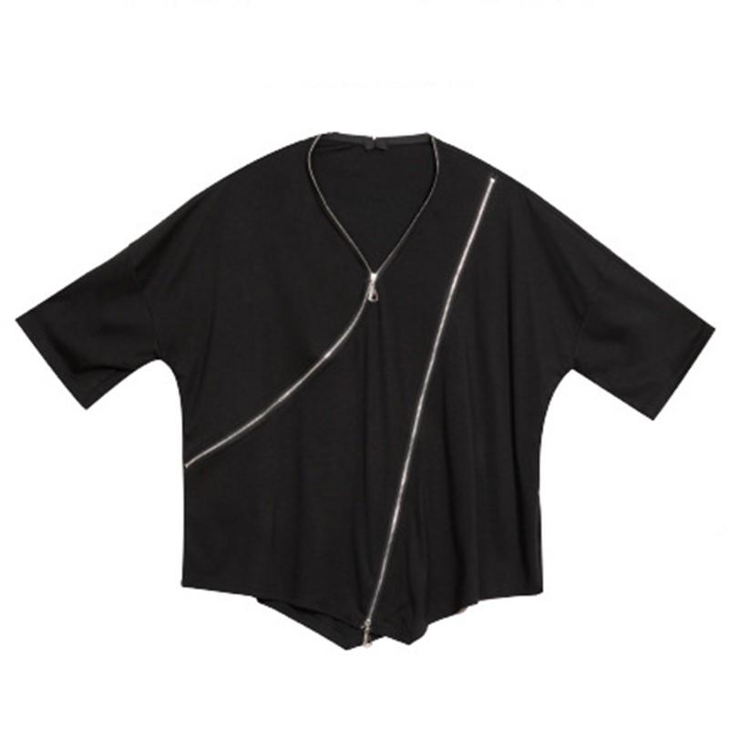 Krátký rukáv Oversized Vintage Ležérní volné letní tričko Topy Dámské tričko