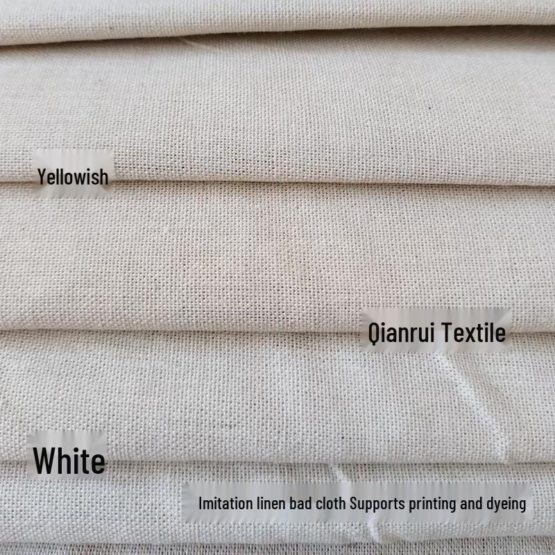 Cotton Linen Printed Fabric for Luggage, Tablecloths, Throw Pillows, Sofa Covers, and Crafts