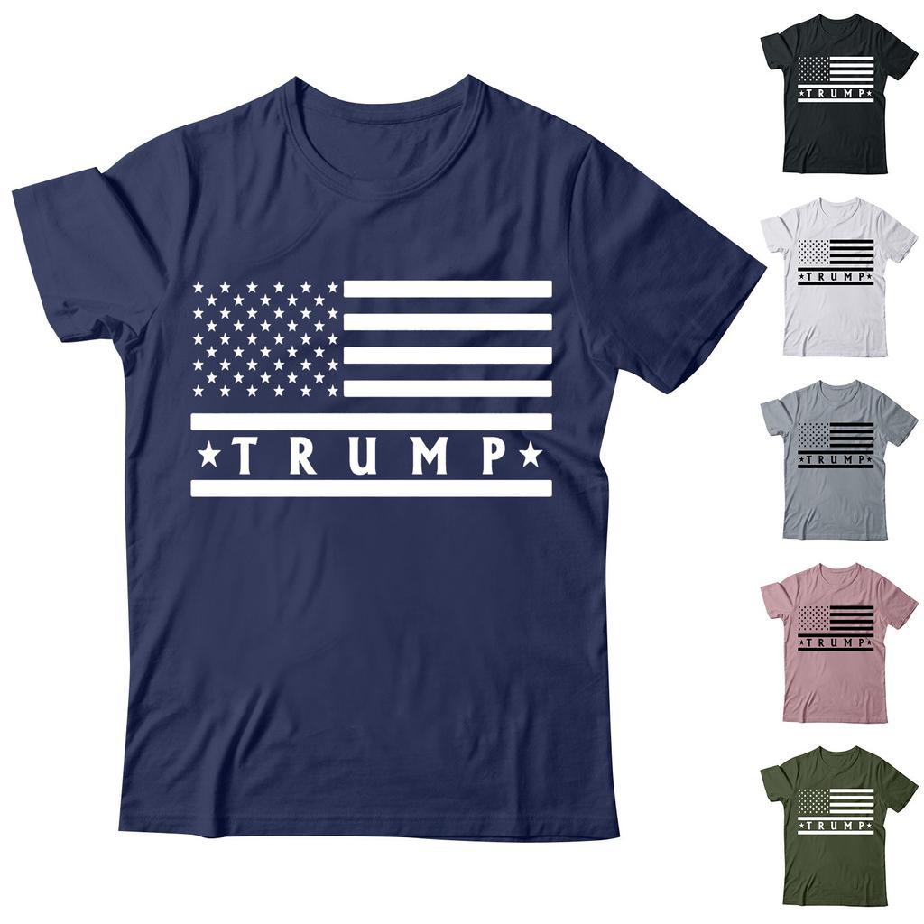 Tricou cu imprimeu ocazional pentru femei Pulover cu gât rotund Top cu mâneci scurte