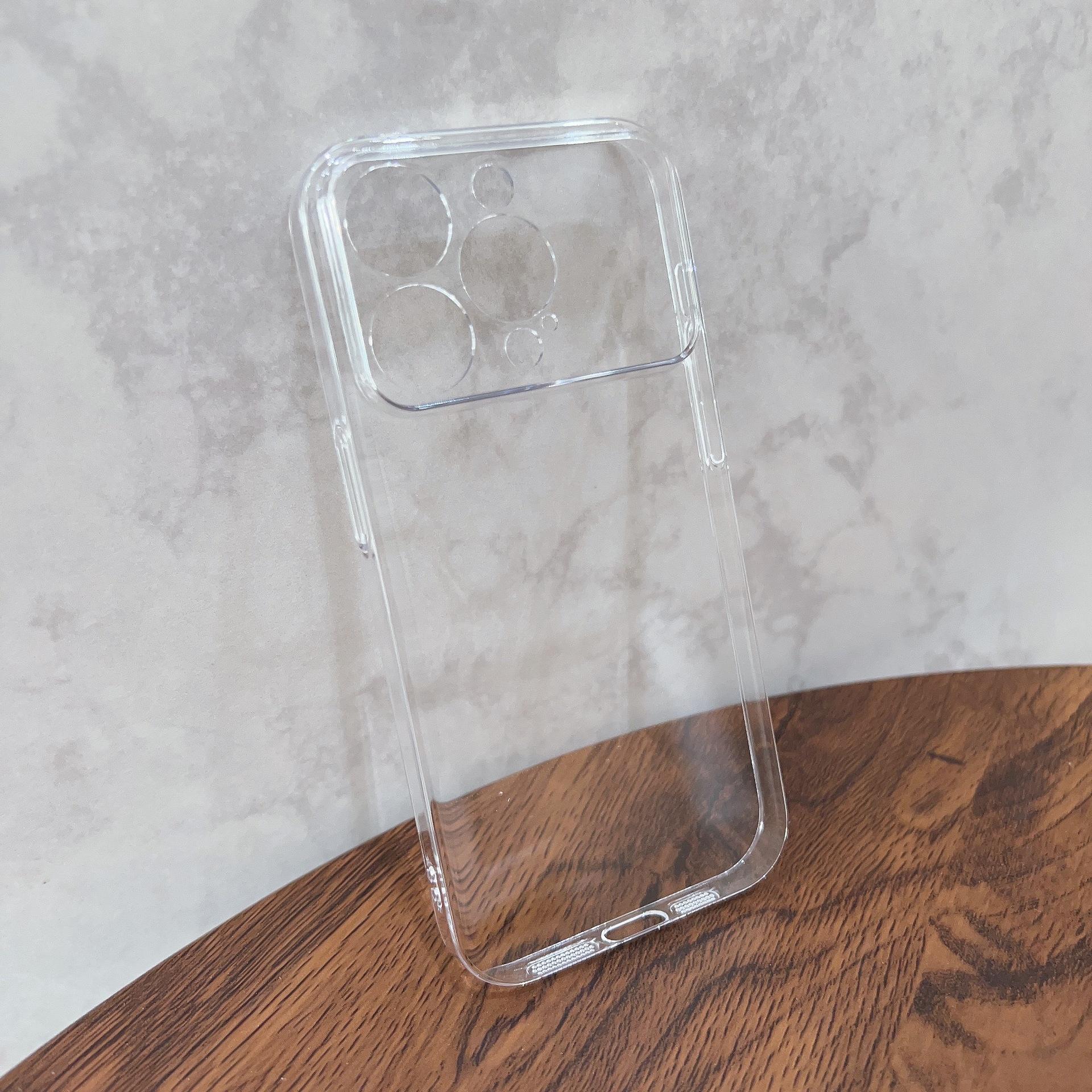 

15promax Чехол для телефона с большим окном 14 Подходит для Apple 13pro Прозрачный материал ПК и имеет жесткую защитную линзу Apple 11promax