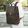 Herrenrucksack aus echtem Leder: Leichte, geräumige, Business Casual Computertasche