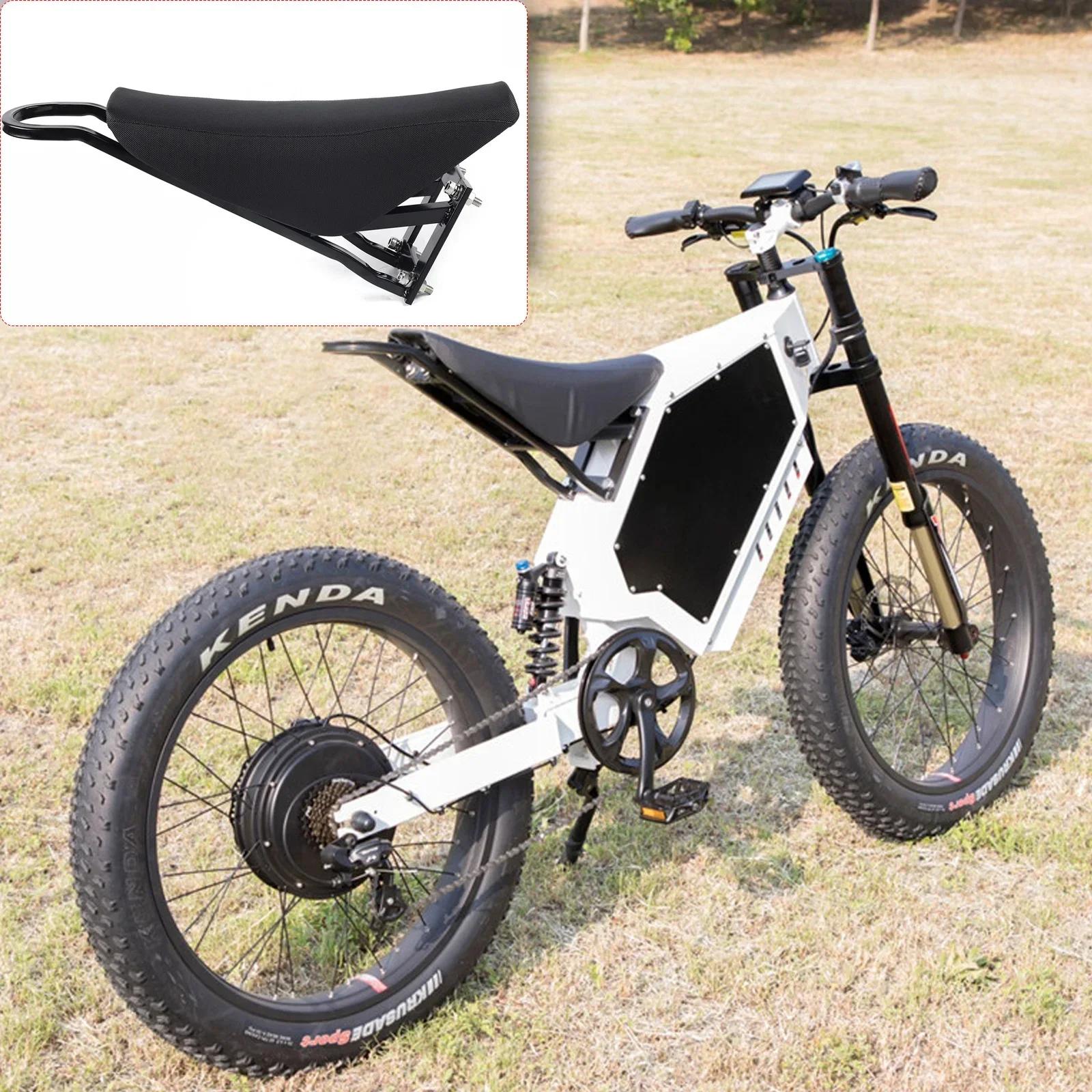 

Motorcycle Spare Parts Seat Cushion Bracket Comfortable Sitting for Electric Mountain Bikes, Beach Iron Cruisers, Motorcycles чорний