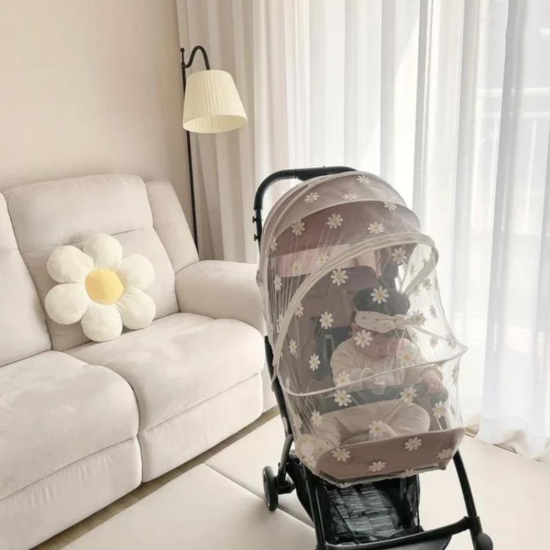 NUOVA Zanzariera Estiva per Passeggino Bambino Rete Anti Zanzare Insetti Rete di Protezione Sicura per Neonati Accessori Passeggino