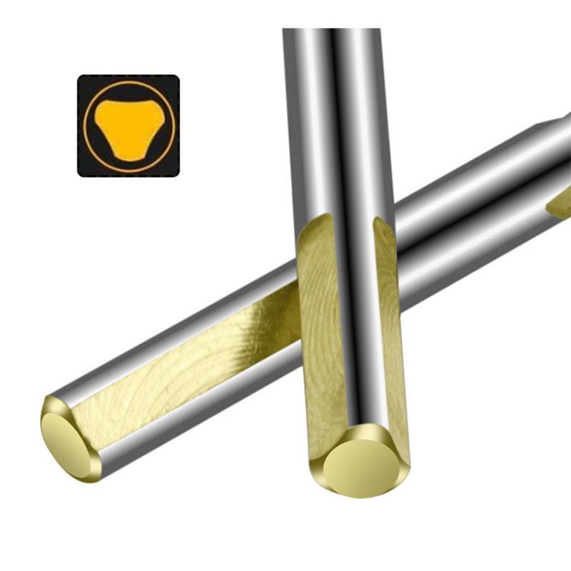1PCS Power Tool Diamond Drill Hammer Concrete Tile Metal Round Handle Wall Hole Saw Bit Triangular-overlord Multifunction Bits Perforator Ceramic