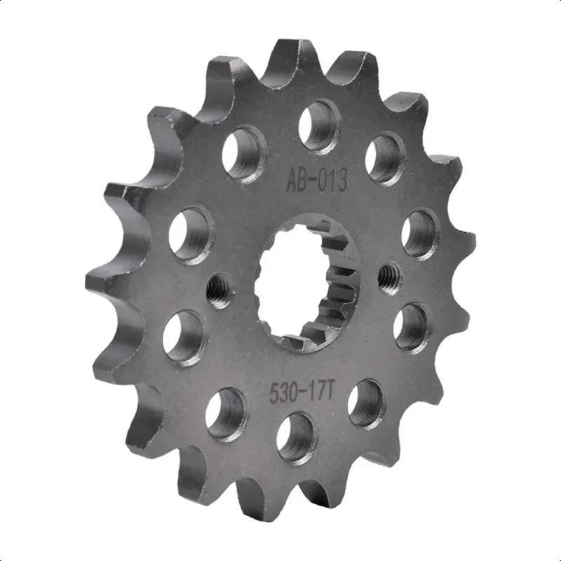 530 17T Motorcycle Front Sprocket Gear Staring Wheel Cam Pinion for Suzuki Road GS550 GS550E GS550ES
