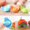 New Creative Silicone Eggs Cup Holder Food Grade Boiled Boiler Eggcup Storage Protect Kitchen Cooking Tool Gadgets Color Random