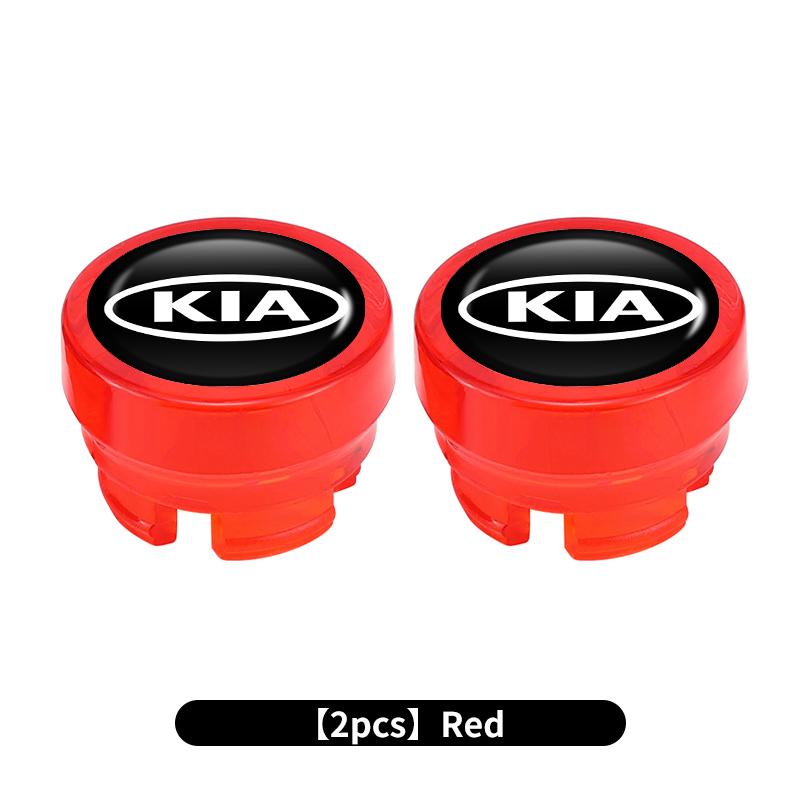 For KIA Car Accessories Aluminum Cigarette Lighter Dust Cover Sportage Rio Ceed Niro Soul Stonic Picanto Proceed