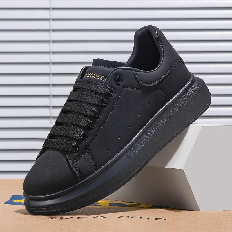 McQueen Little White Shoes Women's 2025 Spring New Platform Sports Dad Shoes Ins Casual Versatile Couple Men's and Women's Shoes