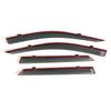 1 set Compatible with Volkswagen T-Roc 2018-2024 Rain Visors Molded Thickened Window Rain Deflectors Rain Guards Modification Ac