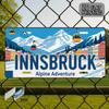 D Flat Pc Innsbruck Vintage Metal Aluminum Sign License Plate Travel Souvenirs Gifts for Friends Suitable for Living Room