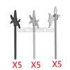 MOC Military Building Blocks Medieval Soldiers Knight Figures Weapons Accessories Witc Hat Helmet Shield Spear DIY Brick Toy T10