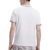 FILA 2023 New Summer Fashion Versatile Knitted Short Sleeve Polo Shirt Men tops White F11M338108F-WT