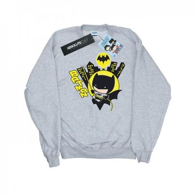 Erkek Çocuk Chibi Batman Sallanan Sweatshirt