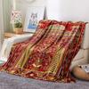 1Pz Coperta in Flanella con Stampa Musulmana, Alta Qualità, Per Tutte le Stagioni, Decorazione per la Casa, Calore e Comfort, Perfetta per Regali di Natale