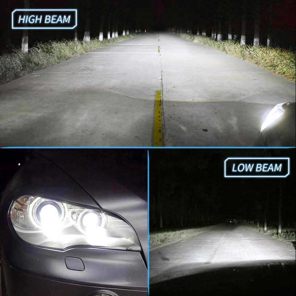 Car Led Headlights C6 H4 H7 H11 9005 9006 7600LM 36W LED Car Headlight Hi / Lo Beam Light Bulbs Colour 6000K