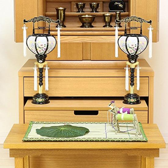 Kyoto Butsudan Hayashi Bon Festival Lanterns and O-bon Supplies [First O-bon Set, New O-bon Set, Memorial Light Set] Includes everything you need for