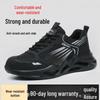 Men's Summer Breathable Steel Toe Safety Shoes - Anti-Smash, Anti-Puncture, Insulated Work Shoes