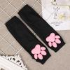 3D Cat Paw Silicone Thigh-High Socks - Cute Anime Lolita JK Style