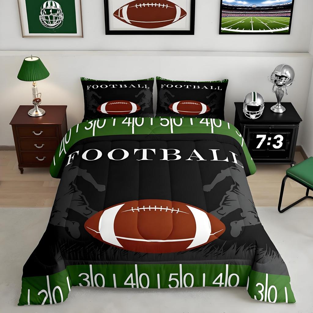 Feelyou Boys Race Car Twin Size Bedding Set Kids Racing Car Comforter Extreme Sports Comforter Set for Teens Cool Car Comforter Car Room Dec