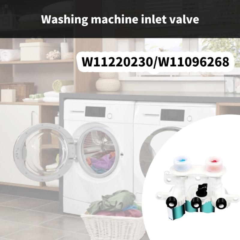 W11096268 W11220230 Washing Machine Replacement for W10853296 W10632527 W10758829 W11096268 Water Inlet Accessories