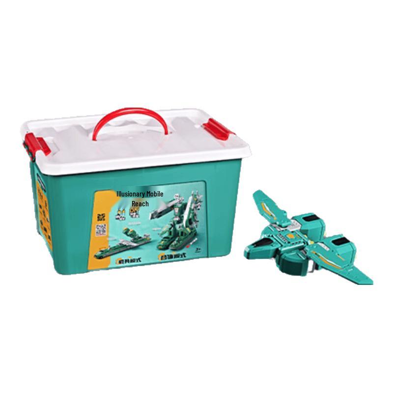 Magnetic Robot Building Blocks Toy Set