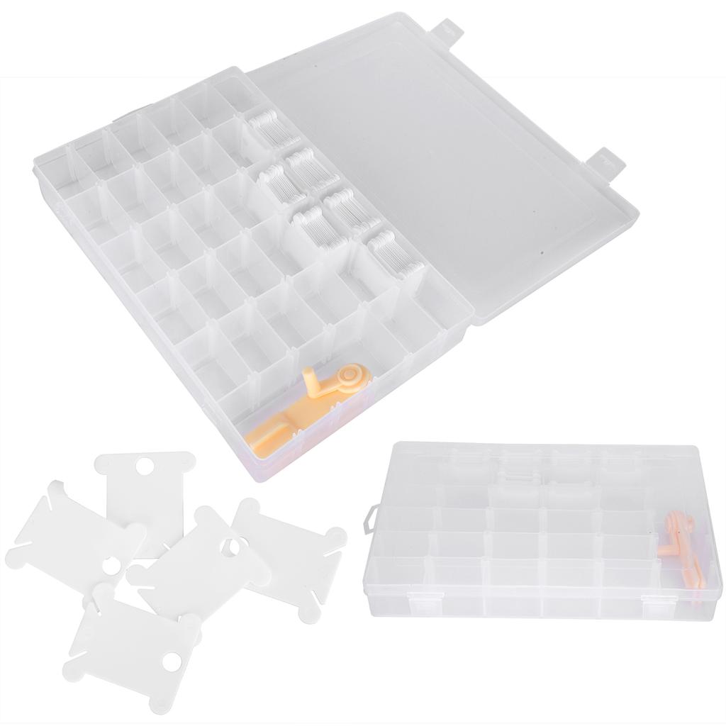 Cross Stitch Winding Board Plastic Thread Winder Kit Plate DIY Sewing Accessories