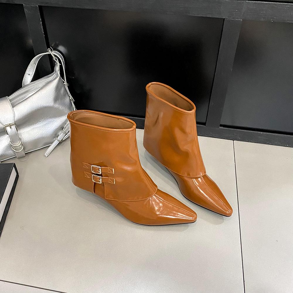 

Модные женские ботильоны с острым носком, новинка 2024 года, черные, бежевые, хаки, тонкие туфли на высоком каблуке, туфли-лодочки для вечеринок, женские размеры 35-40, короткие сапоги 250 хаки